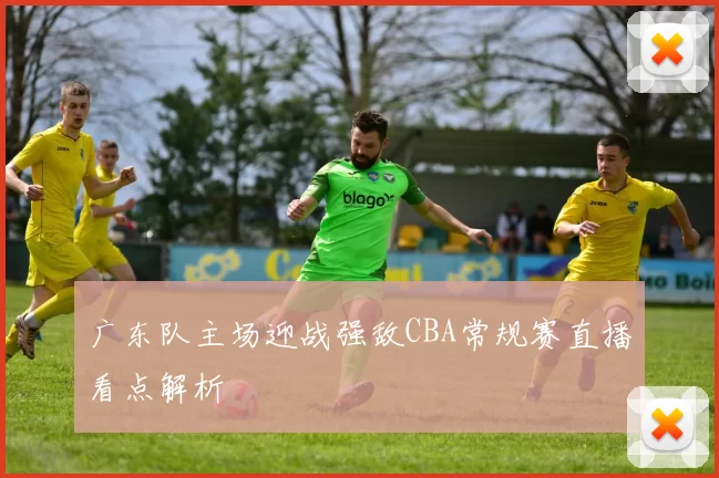 广东队主场迎战强敌CBA常规赛直播看点解析