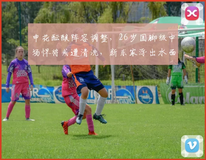 申花酝酿阵容调整，26岁国脚级中场悍将或遭清洗，新东家浮出水面